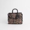 Sac Rogue restauré avec paillettes en cuir