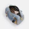 Sac Rowan en denim « Loved » avec Charms