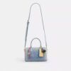 Sac Rowan en denim « Loved » avec Charms