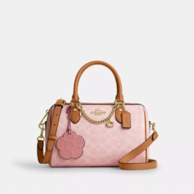 Sac Rowan en Signature Canvas avec Charms