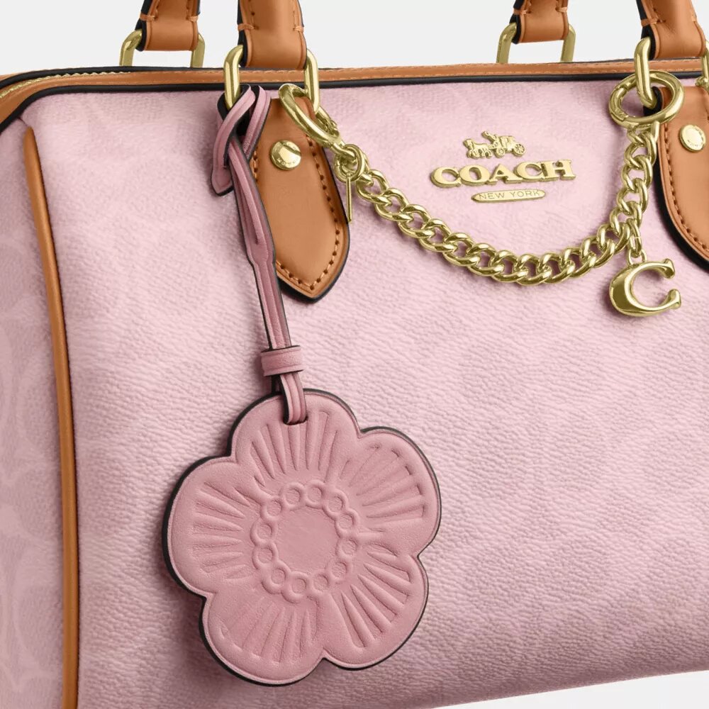 Sac Rowan en Signature Canvas avec Charms
