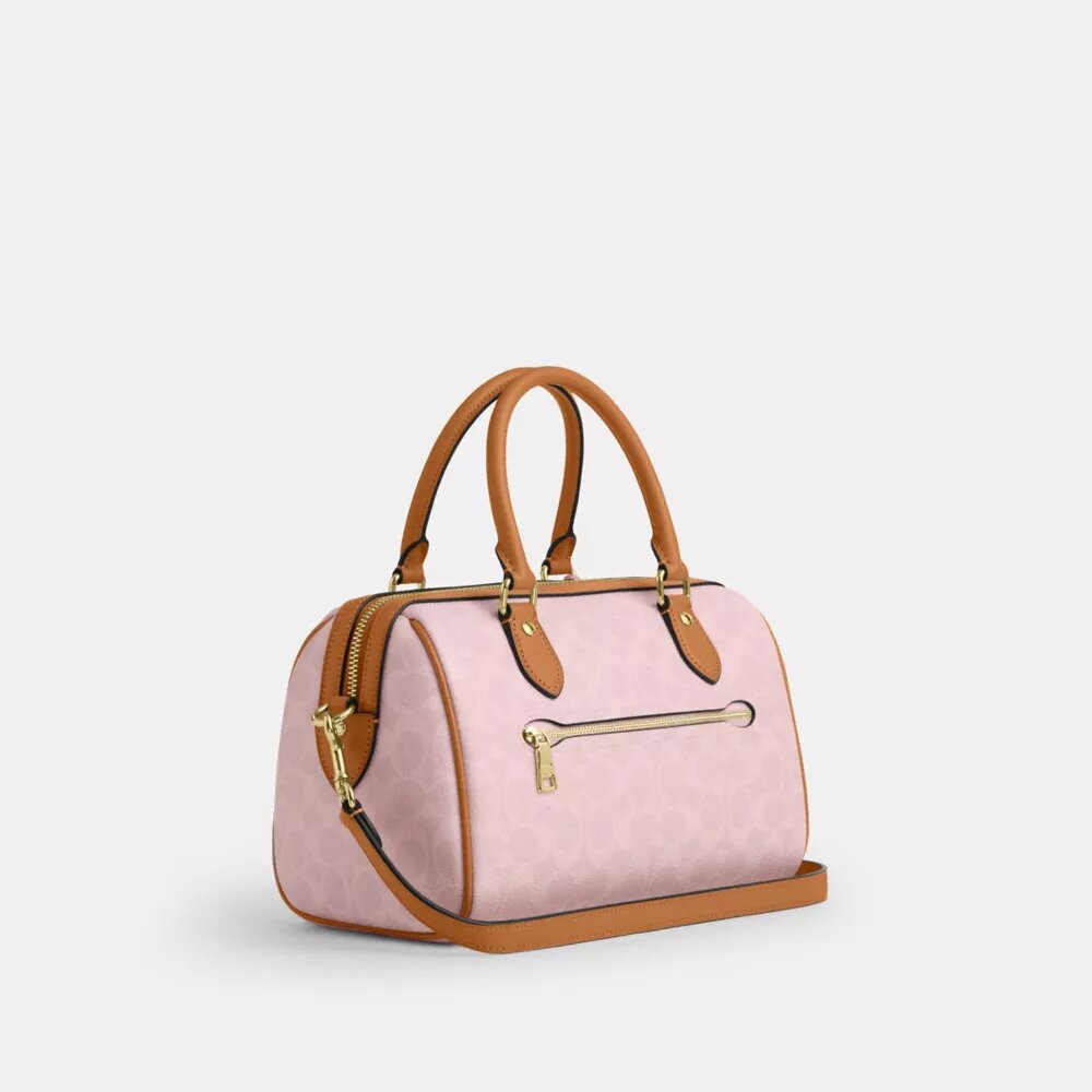 Sac Rowan en Signature Canvas avec Charms