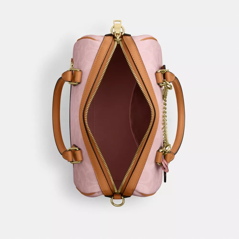 Sac Rowan en Signature Canvas avec Charms