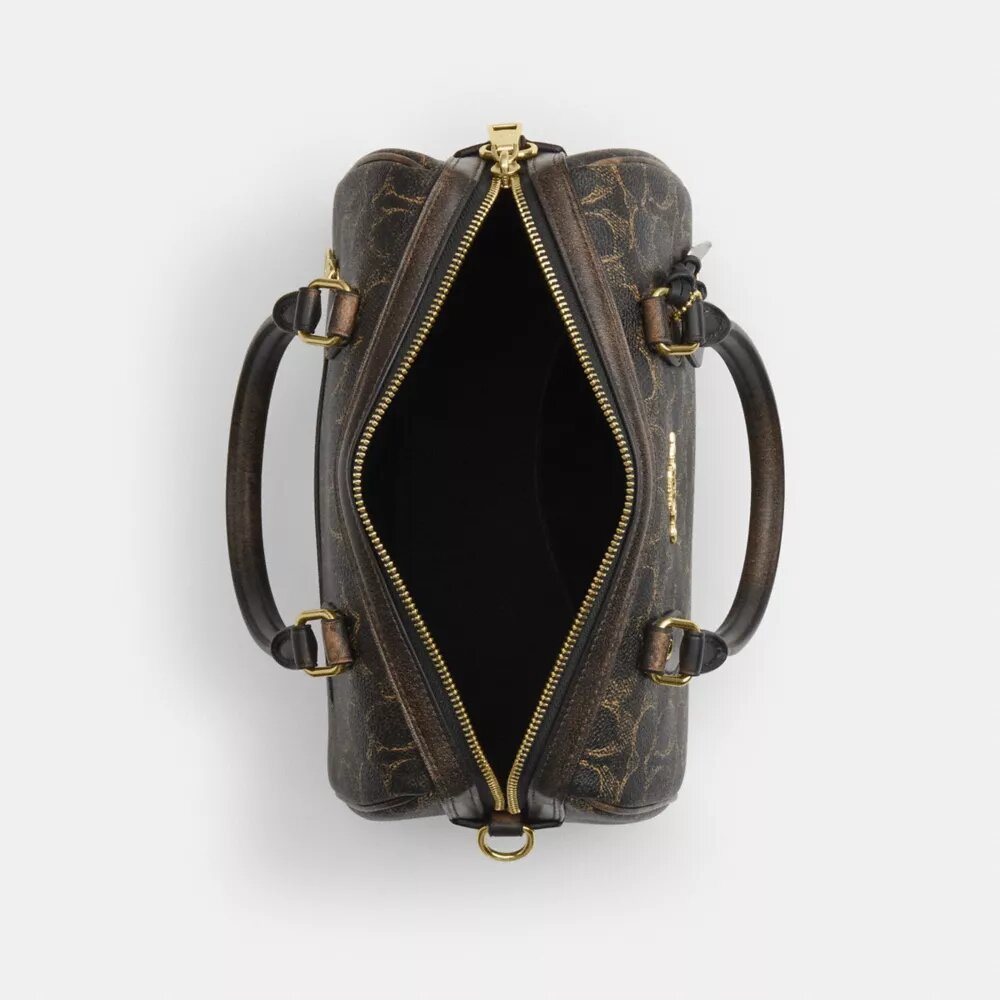 Sac Rowan en Signature Canvas avec Charms