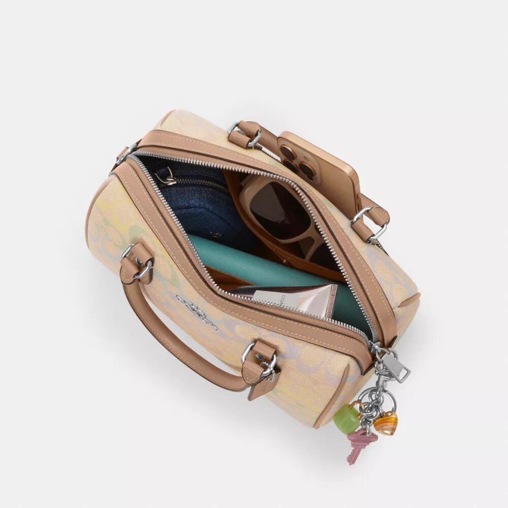 Sac Rowan en toile Rainbow Signature Canvas