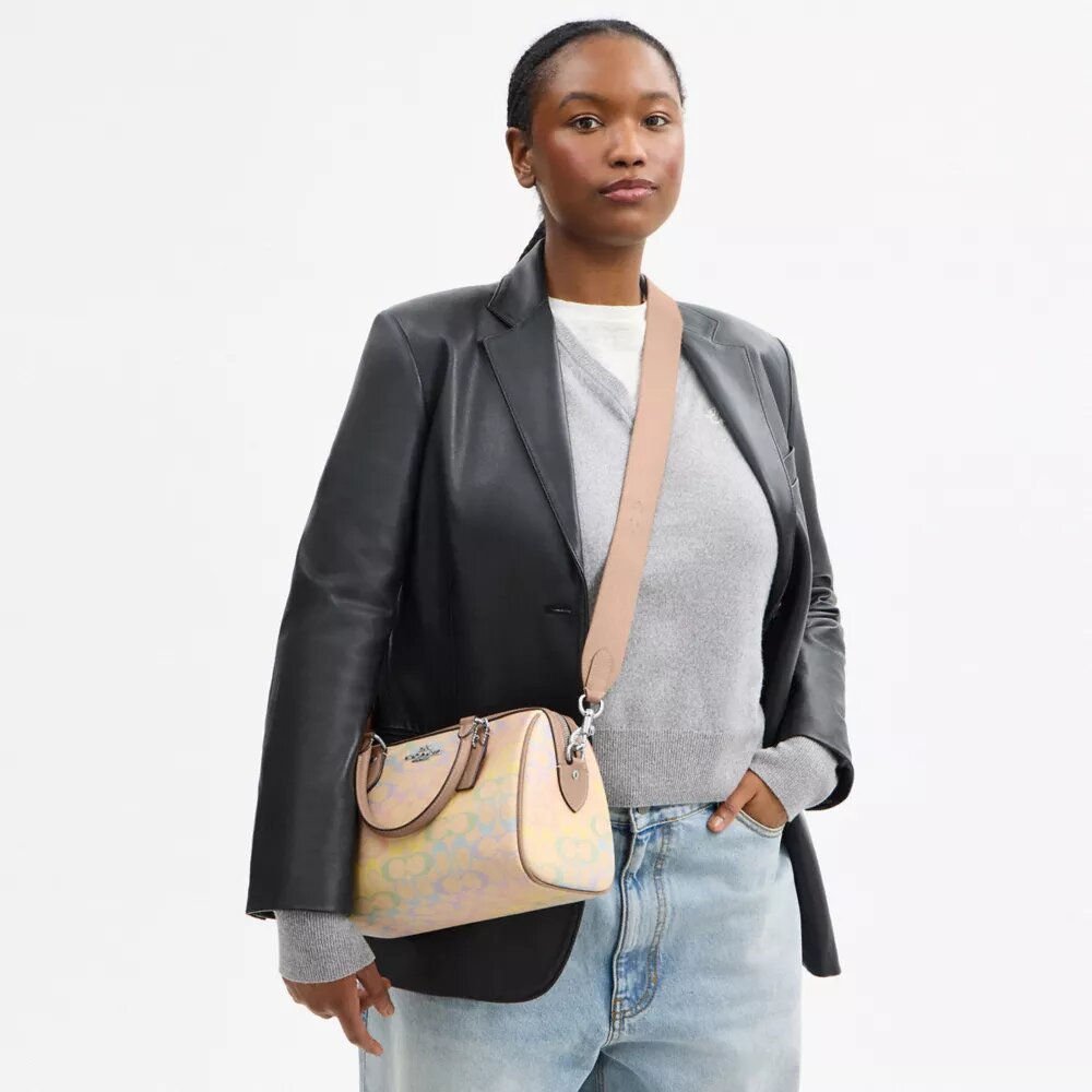 Sac Rowan en toile Rainbow Signature Canvas