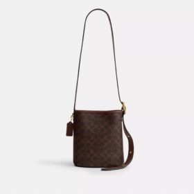 Sac seau Bleecker 21 en Signature Canvas