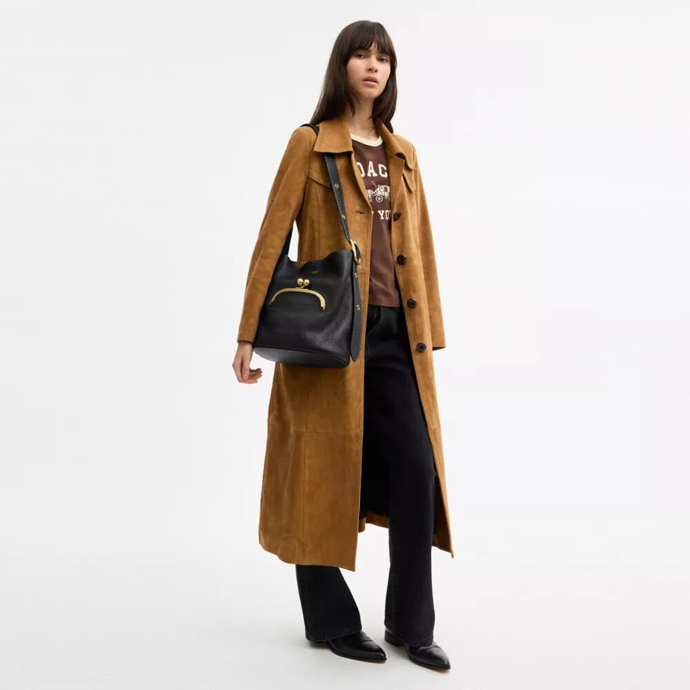 Sac seau Bleecker avec fermeture Kisslock