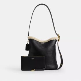 Sac seau Bleecker en peau de mouton
