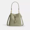 Sac seau Rowan en cuir emblématique