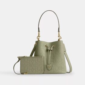 Sac seau Rowan en cuir emblématique