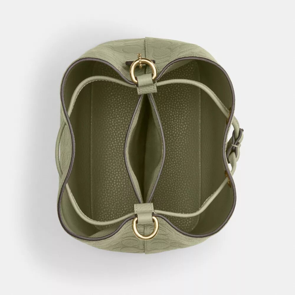 Sac seau Rowan en cuir emblématique