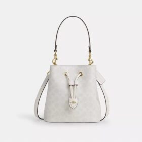 Sac seau Rowan en Signature Canvas