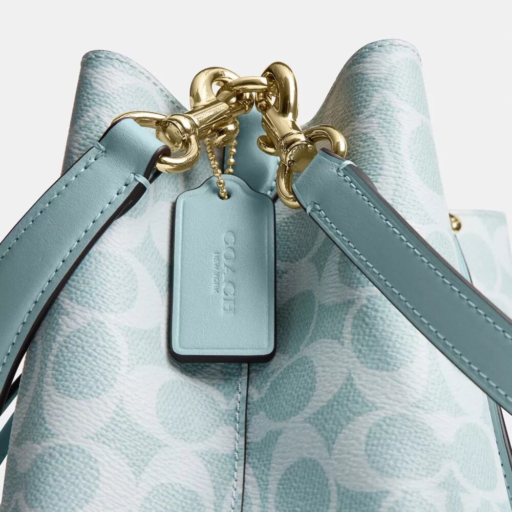 Sac seau Rowan en Signature Canvas