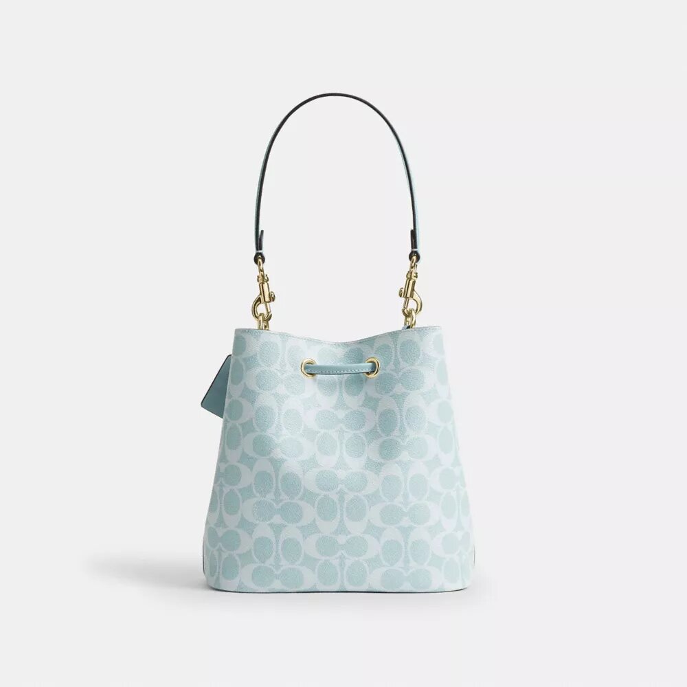 Sac seau Rowan en Signature Canvas