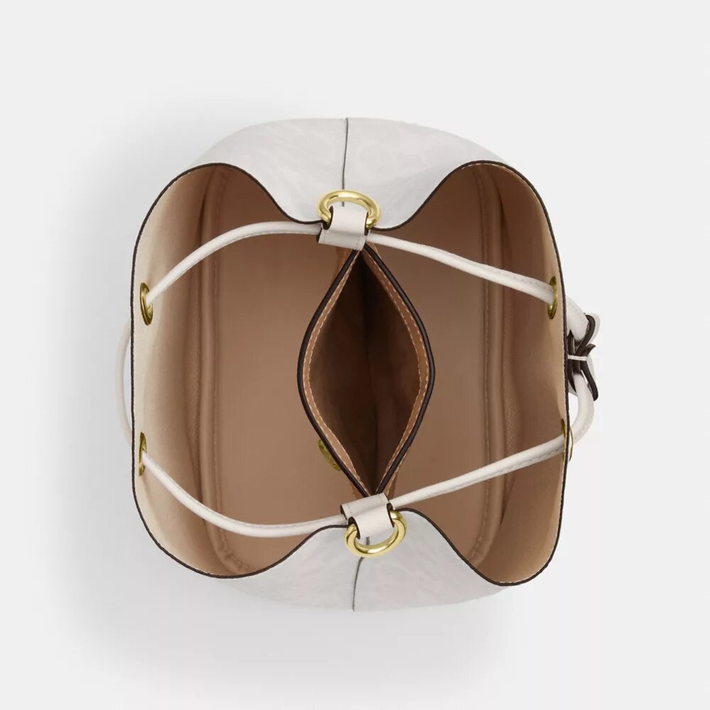 Sac seau Rowan en Signature Canvas