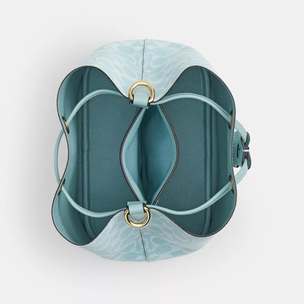 Sac seau Rowan en Signature Canvas
