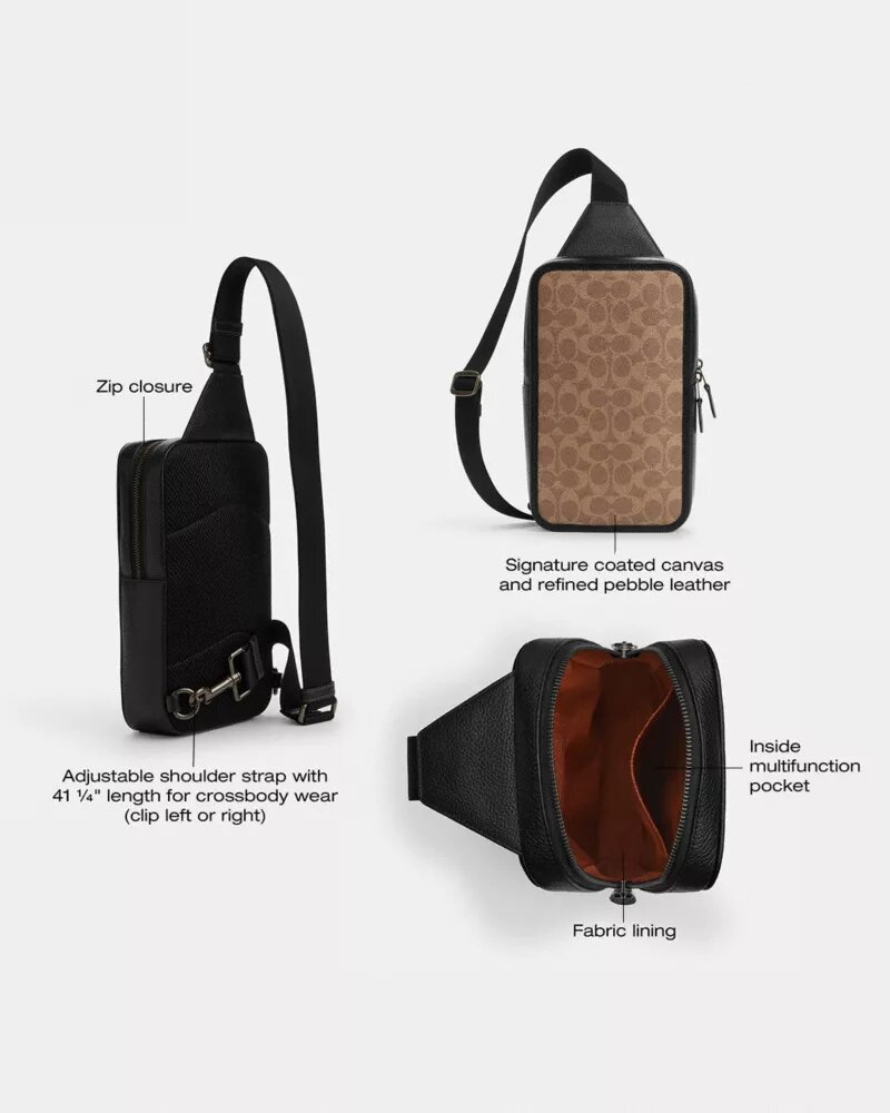 Sac Sullivan en Signature Canvas