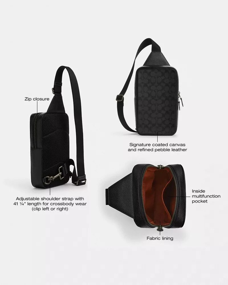 Sac Sullivan en Signature Canvas