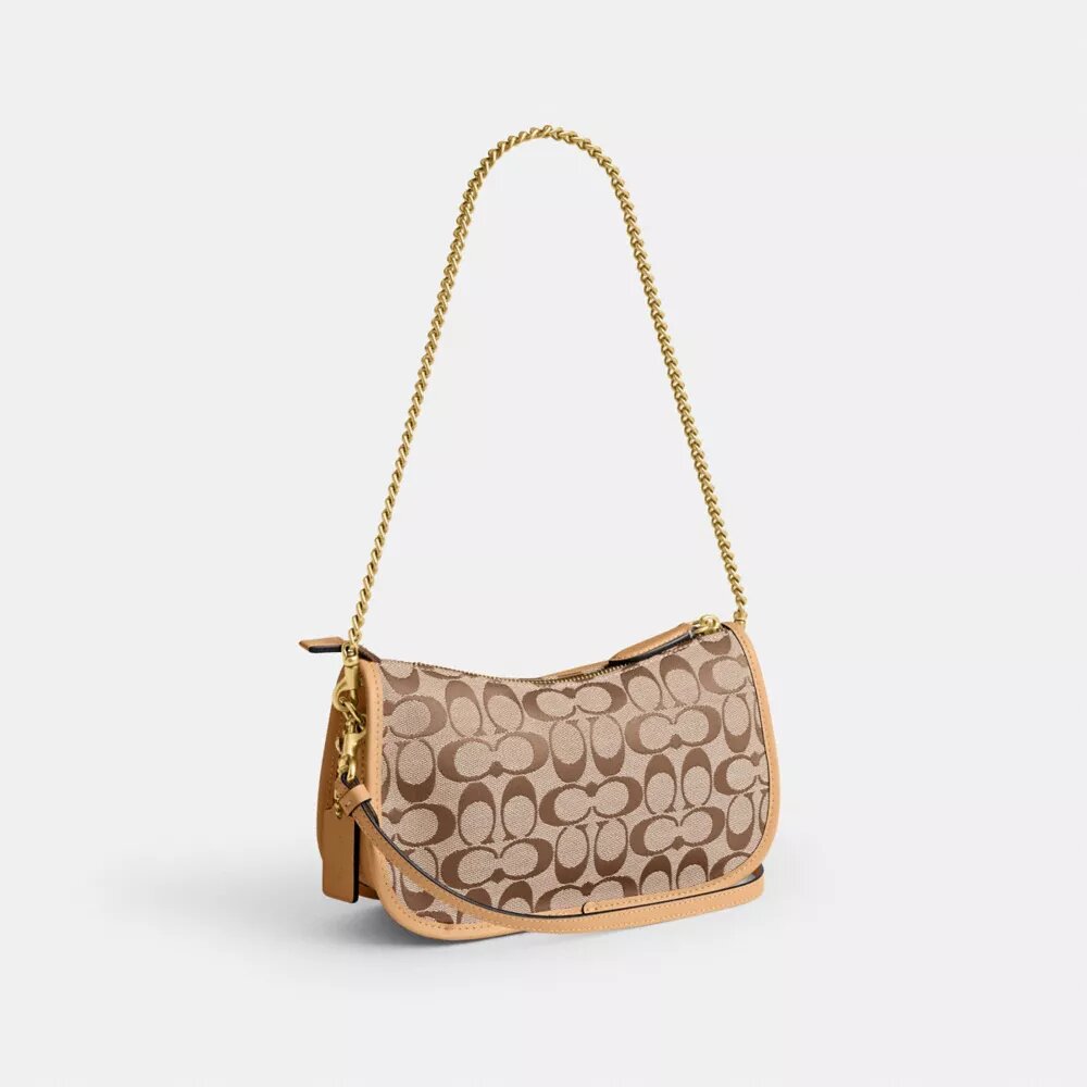Sac Waverly à double Turnlock en jacquard emblématique