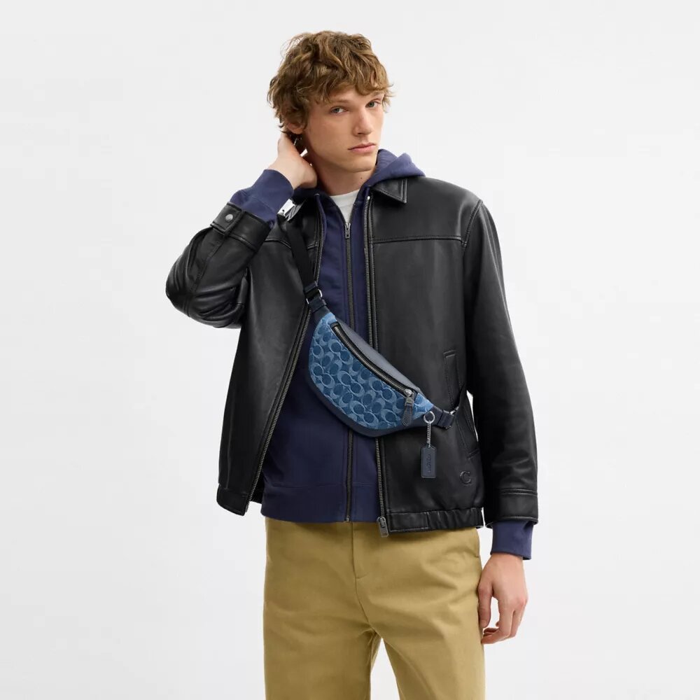 Sacs banane Warren en denim Signature