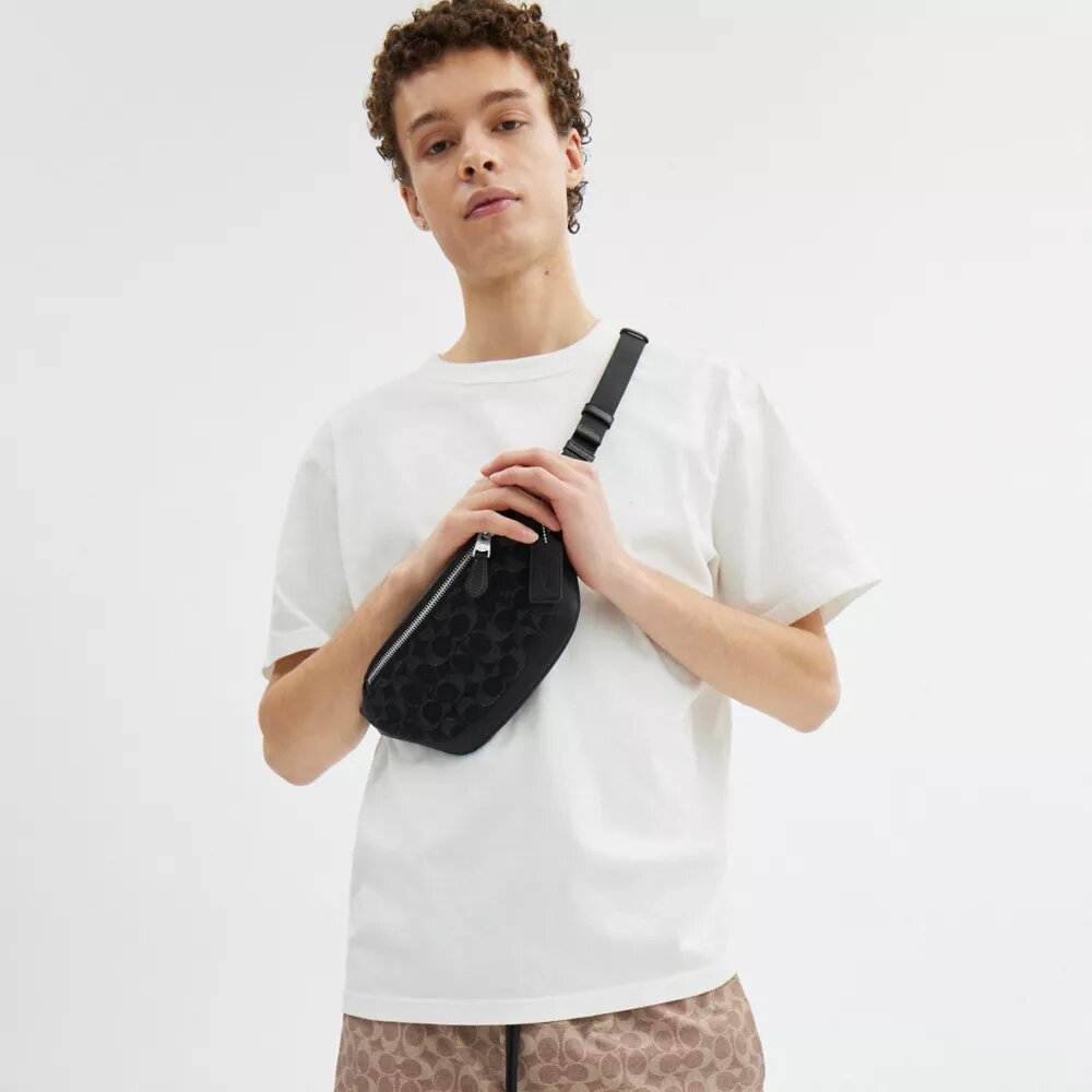 Sacs banane Warren en denim Signature