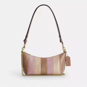 Sacs porté épaule Caitlin avec patchwork rayé