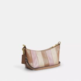 Sacs porté épaule Caitlin avec patchwork rayé
