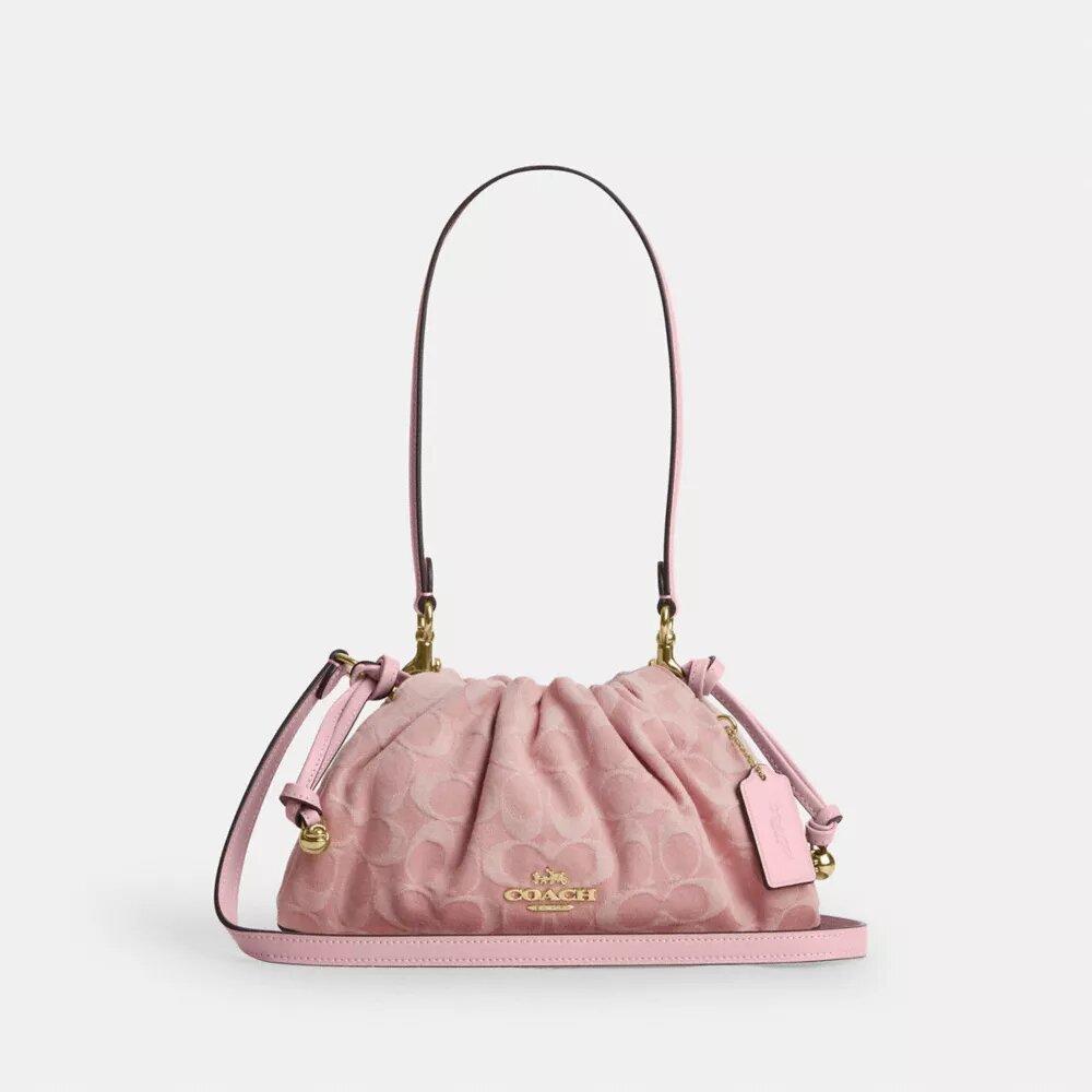 Sacs porté épaule Faye en denim emblématique