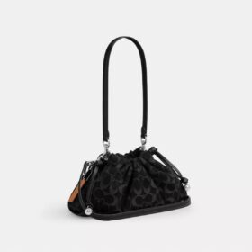 Sacs porté épaule Faye en denim emblématique