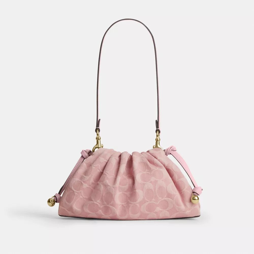 Sacs porté épaule Faye en denim emblématique