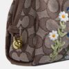Sacs porté épaule Faye en jacquard emblématique avec broderie florale