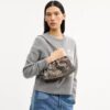 Sacs porté épaule Faye en jacquard emblématique avec broderie florale