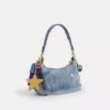 Sacs porté épaule Teri en denim « Loved » avec Charms