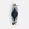 Sacs porté épaule Teri en denim « Loved » avec Charms