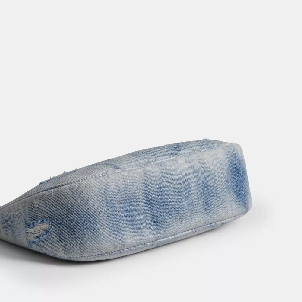 Sacs porté épaule Teri en denim « Loved » avec Charms