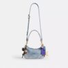 Sacs porté épaule Teri en denim « Loved » avec Charms