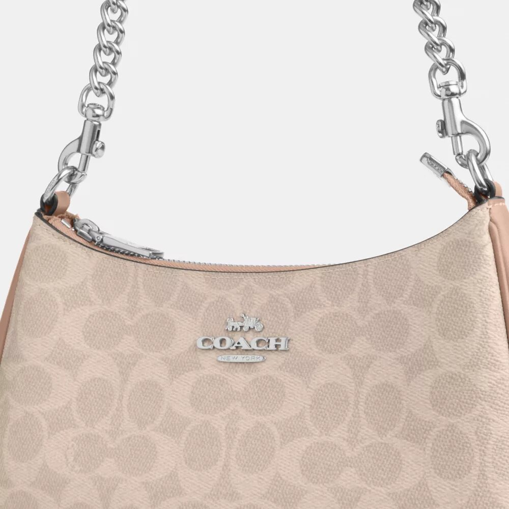 Sacs porté épaule Teri en Signature Canvas