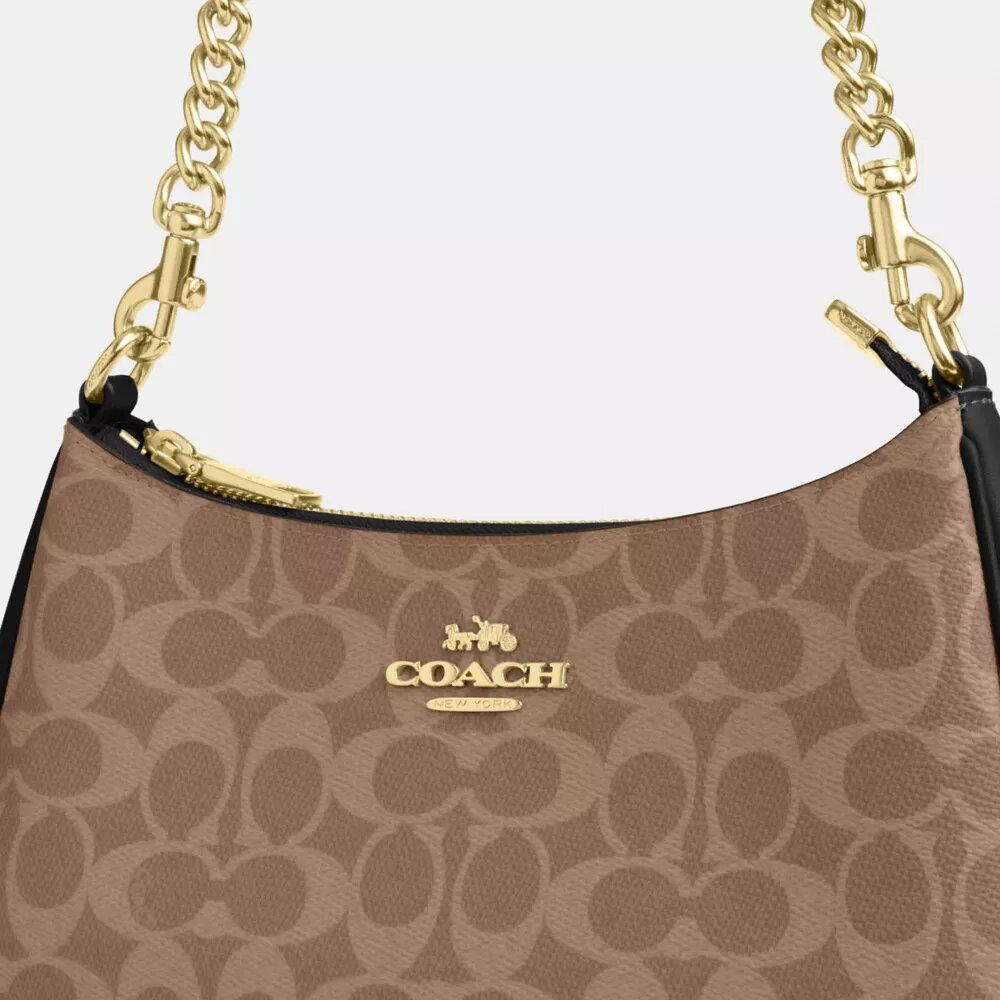 Sacs porté épaule Teri en Signature Canvas