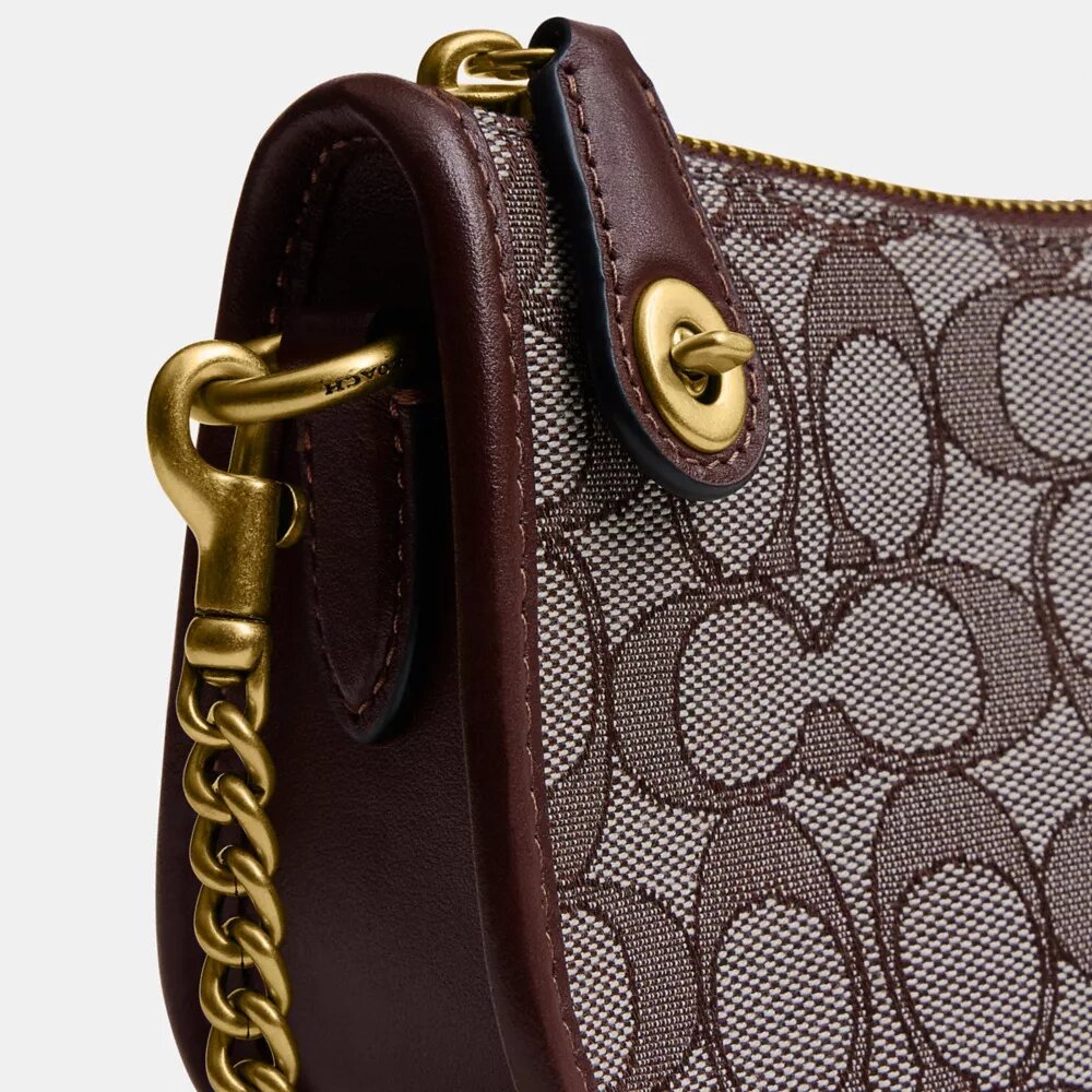 Sacs Swinger 20 avec chaîne en jacquard emblématique