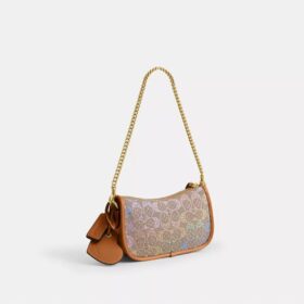 Sacs Swinger 20 avec chaîne en jacquard Signature Crystal