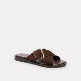 Sandales à boucles entrecroisées