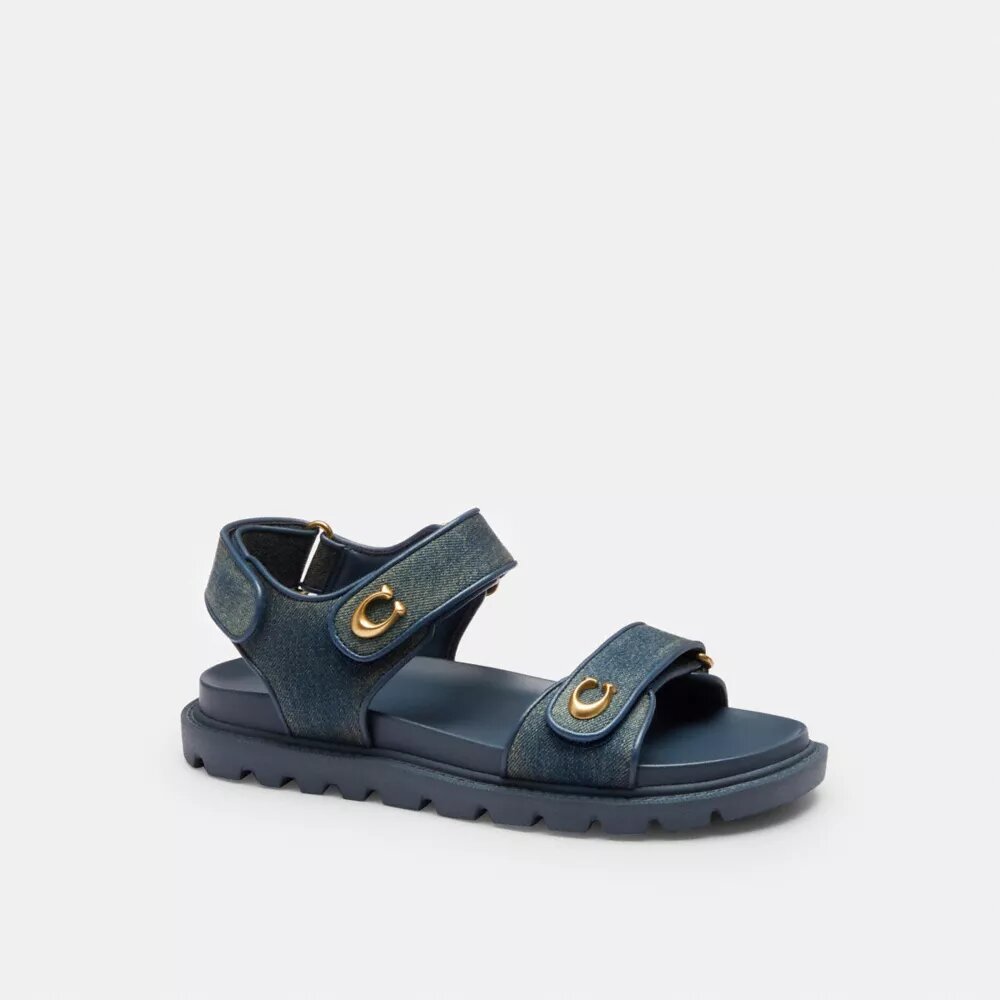 Sandales Brynn en denim « Loved »