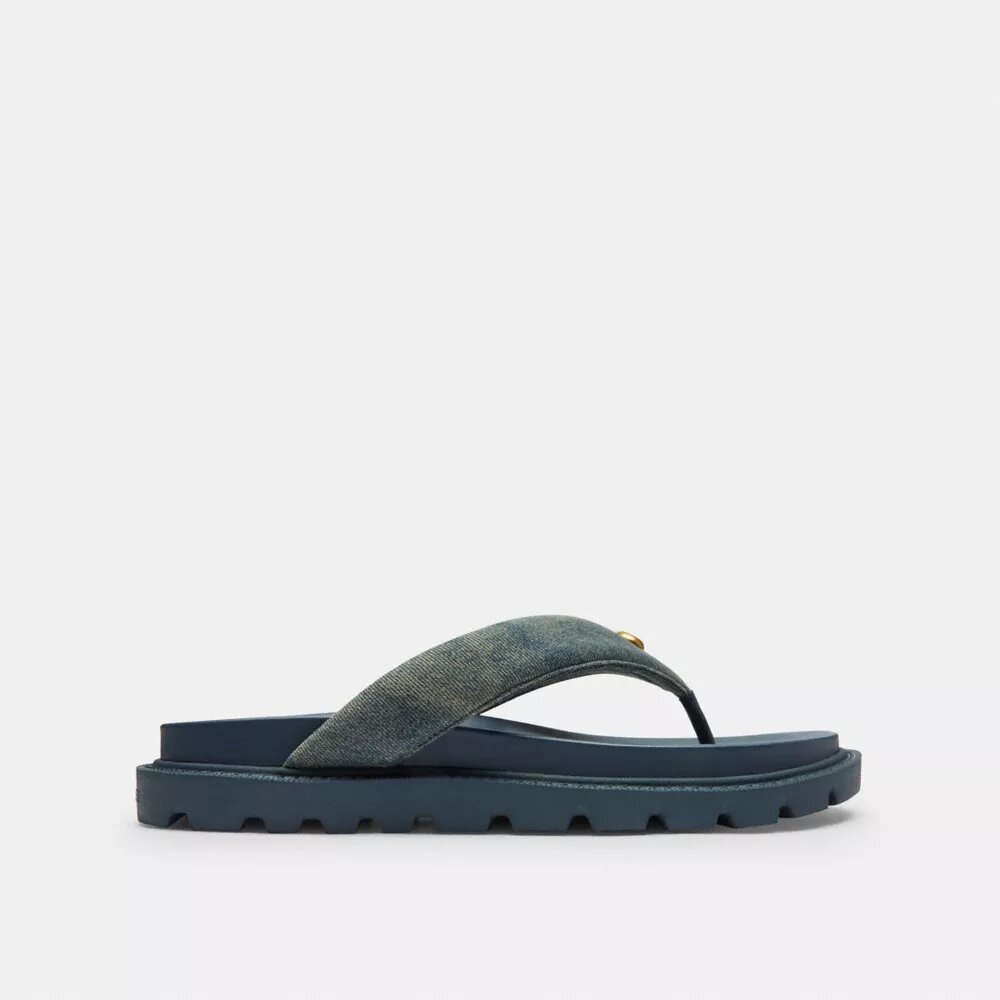 Sandales Brynn en denim « Loved »
