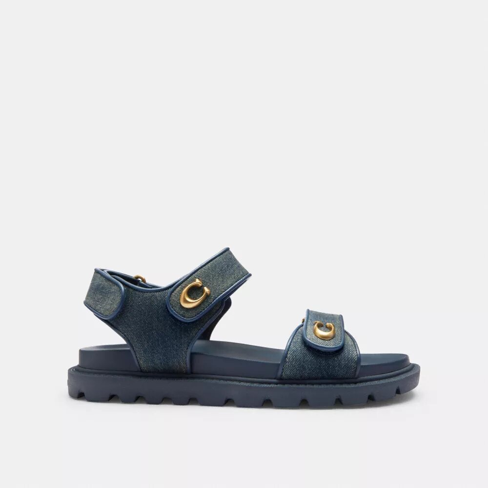 Sandales Brynn en denim « Loved »