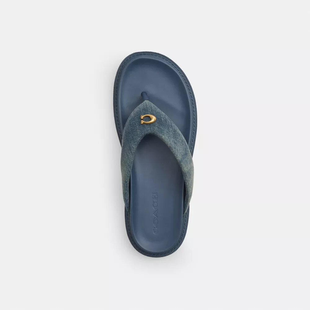 Sandales Brynn en denim « Loved »