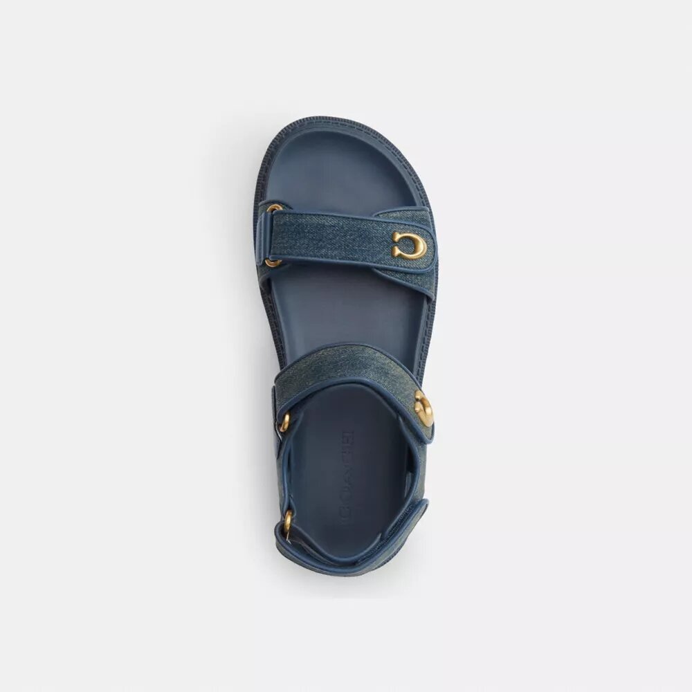 Sandales Brynn en denim « Loved »