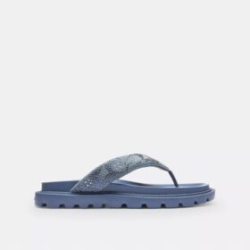 Sandales Brynn en denim Signature Crystal