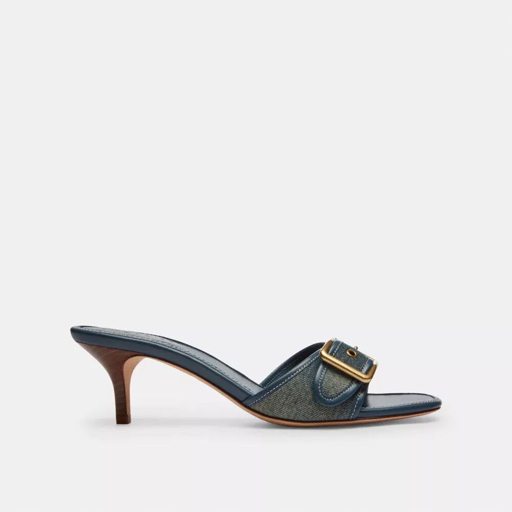 Sandales Margot en denim « Loved »
