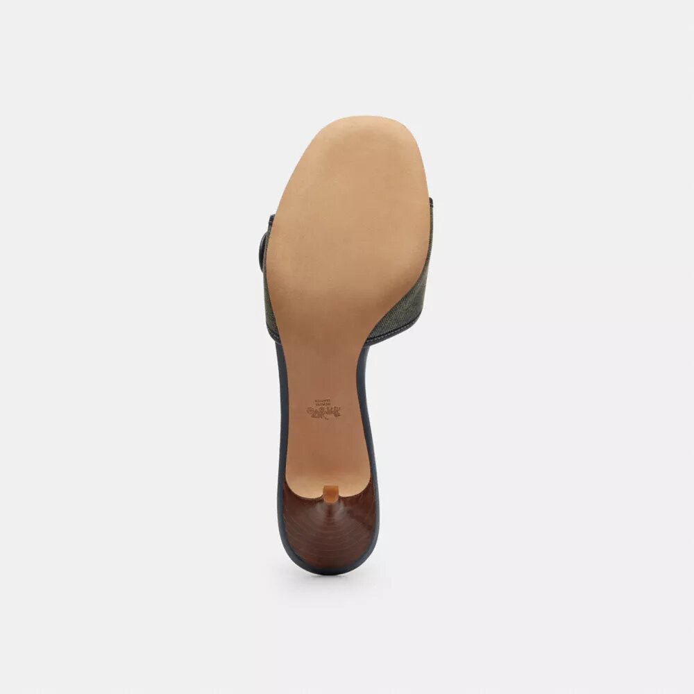 Sandales Margot en denim « Loved »